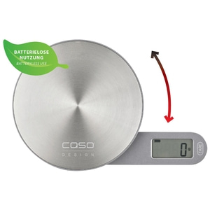 CASO Kitchen EcoMate Highly accurate, environment-friendly kitchen weighing scales, weighing range up to 5 kg, test winner