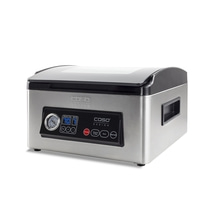 VacuChef 70 Profi-Kammervakuumierer für sicheres Vakuumieren und Versiegeln, auch bei feuchten und flüssigen Lebensmitteln.