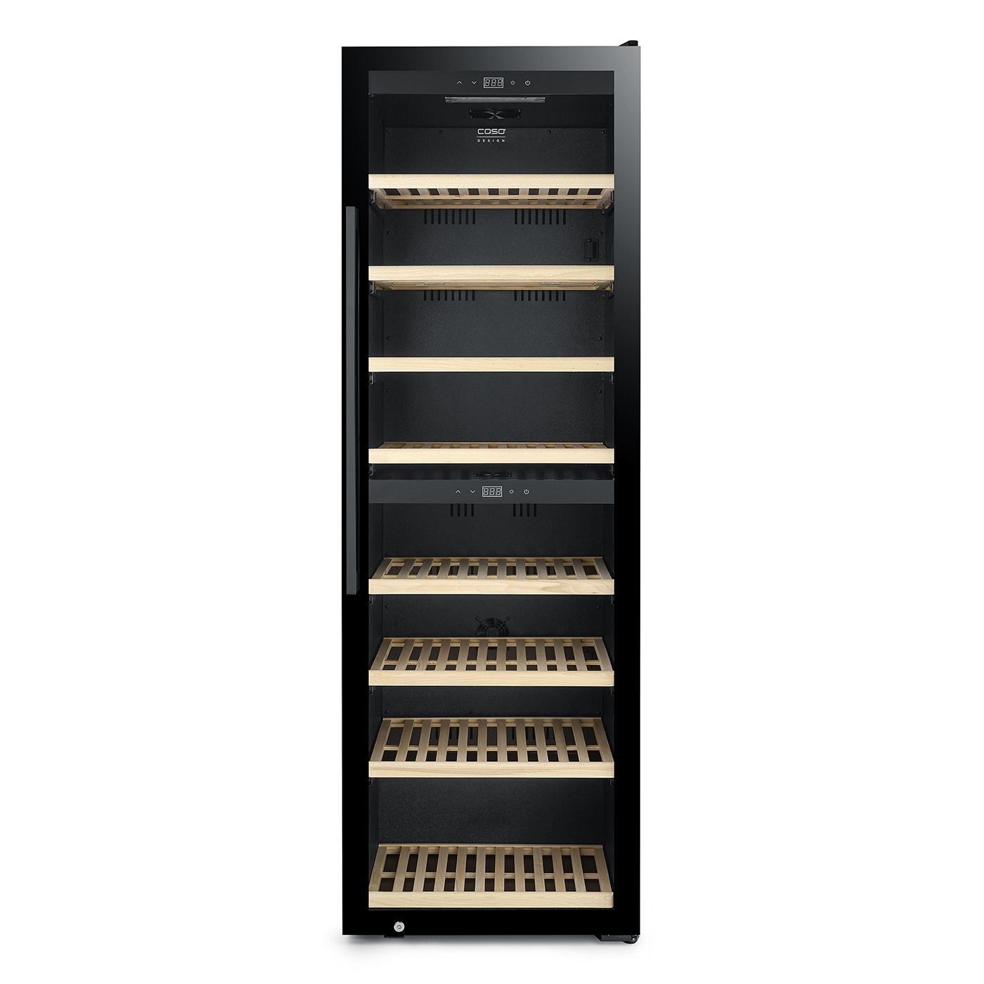 WineExclusive 180 Smart Design wine cooler, for up to 180 bottles, 2 temperature zones