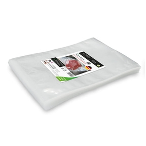 Siegelrandbeutel 30x40 cm, 100 Stück, 90 μm zum Vakuumieren + Sous Vide Garen (nur für Kammervakuumierer)