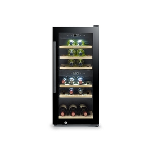 WineExclusive 24 Smart Design Weinkühlschrank, für bis zu 24 Flaschen, 2 Temperaturzonen
