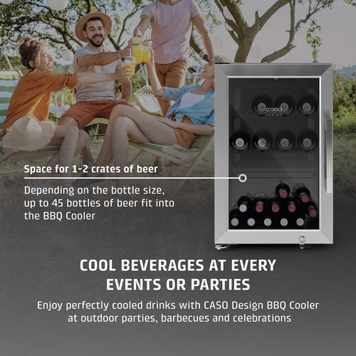 BBQ Deluxe-L Smart Barbecue cooler with door hinge left