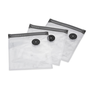 Vacu ZIP-Bags 20x23 cm, 20 Stück, 150 μm zum Vakuumieren + Sous Vide Garen