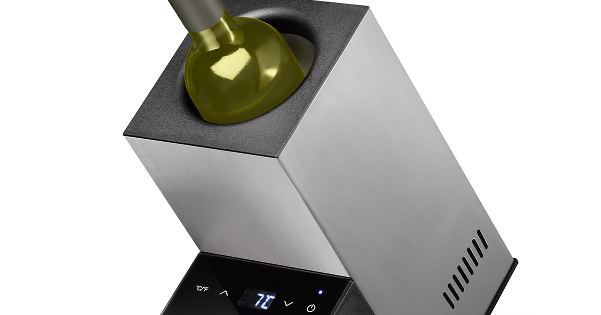 Tủ ướp rượu vang CASO WineCase One Inox