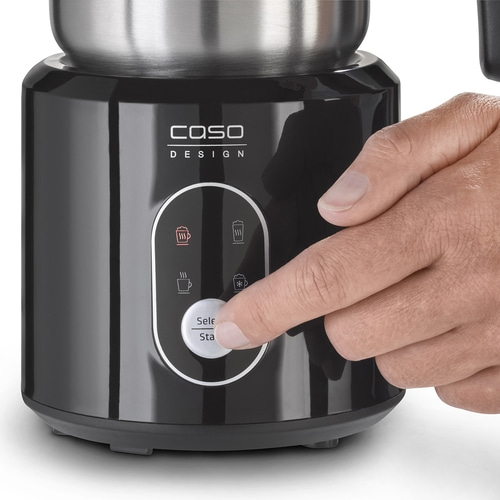 Crema & Choco Black Milk frother for milk and plant-based drinks