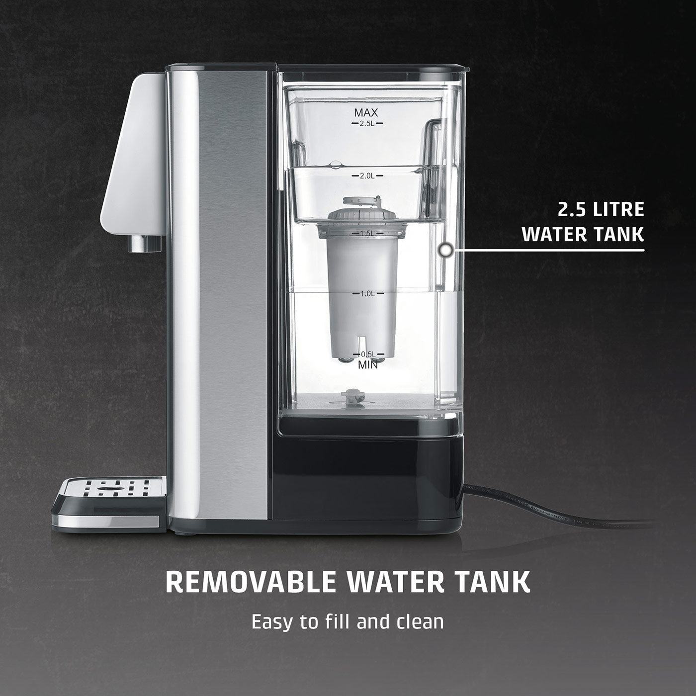 HW 620 Turbo hot water dispenser