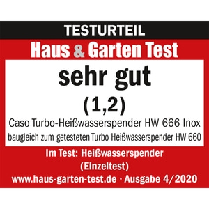 HW 666 Inox Turbo hot water dispenser