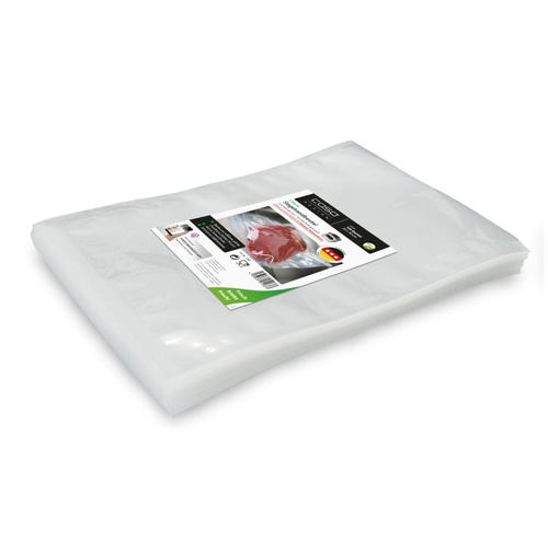 Siegelrandbeutel 30x40 cm, 100 Stück, 90 μm zum Vakuumieren + Sous Vide Garen (nur für Kammervakuumierer)