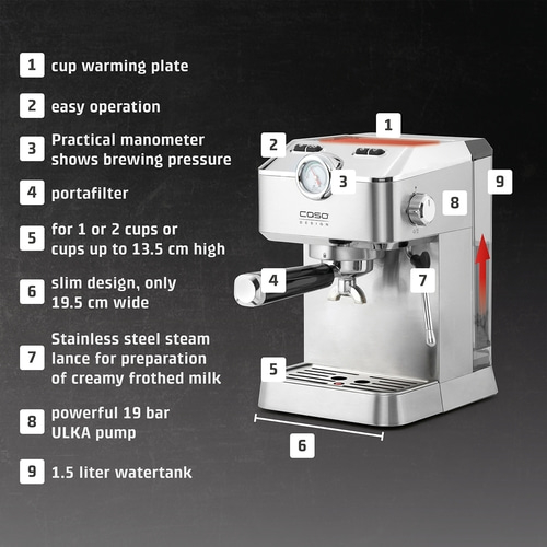 EspressoGourmet Design espresso machine