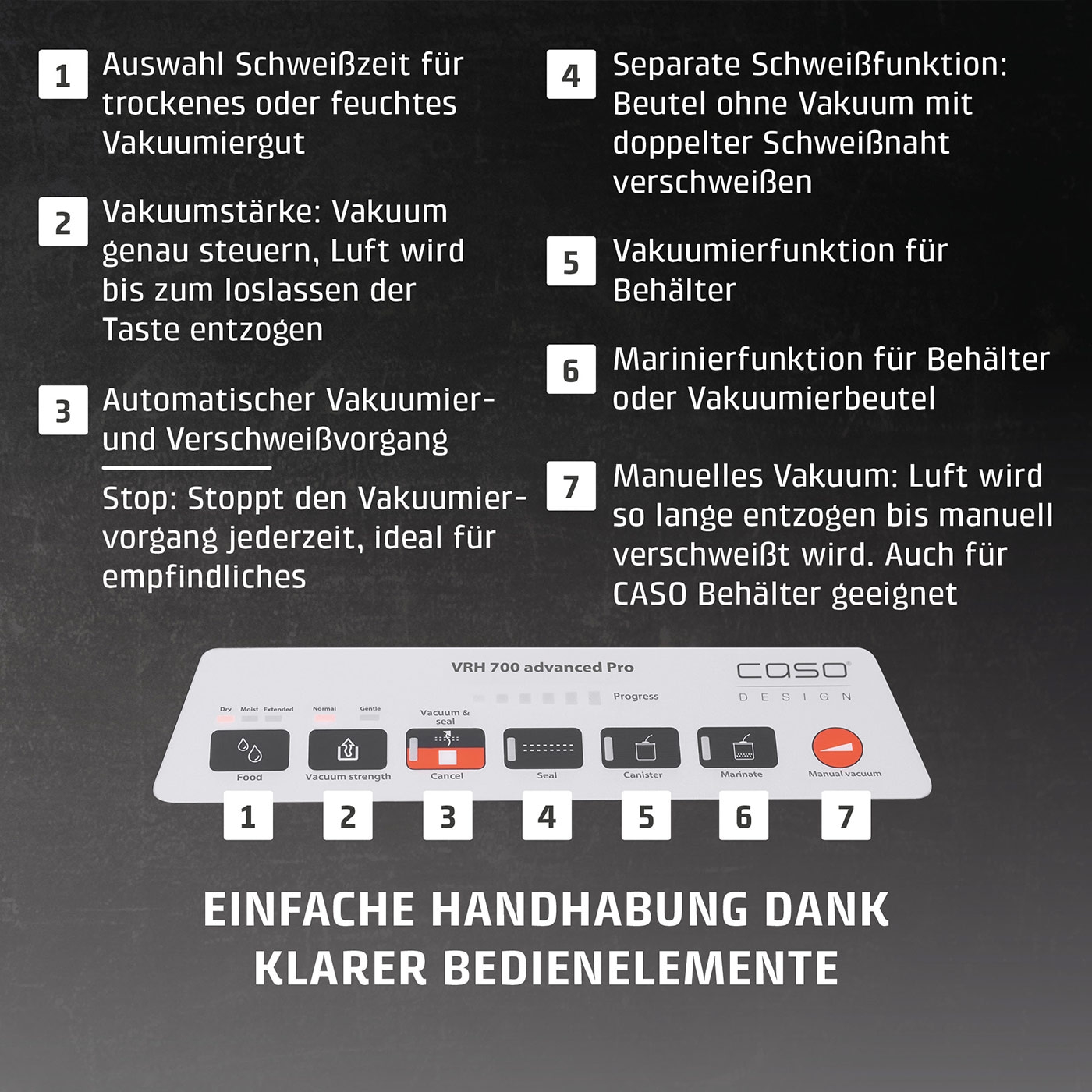 VRH 700 advanced Pro Vakuumierer