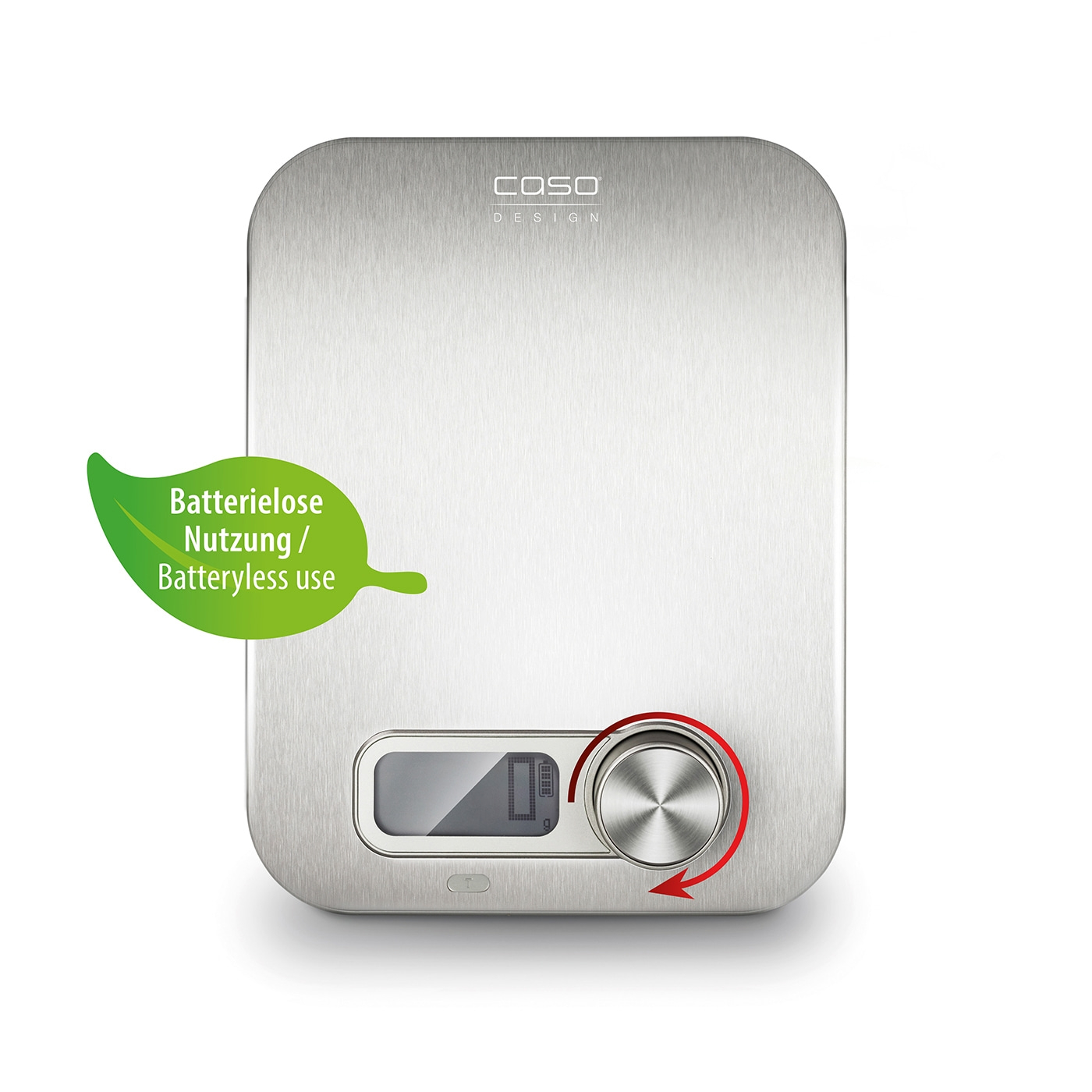 Kitchen Energy Design kitchen scale - Batteryless, weighing range up to 5 kg, eco-winner