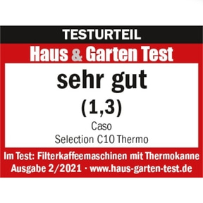 Selection C 10 Thermo Design coffee maker with insulated jug