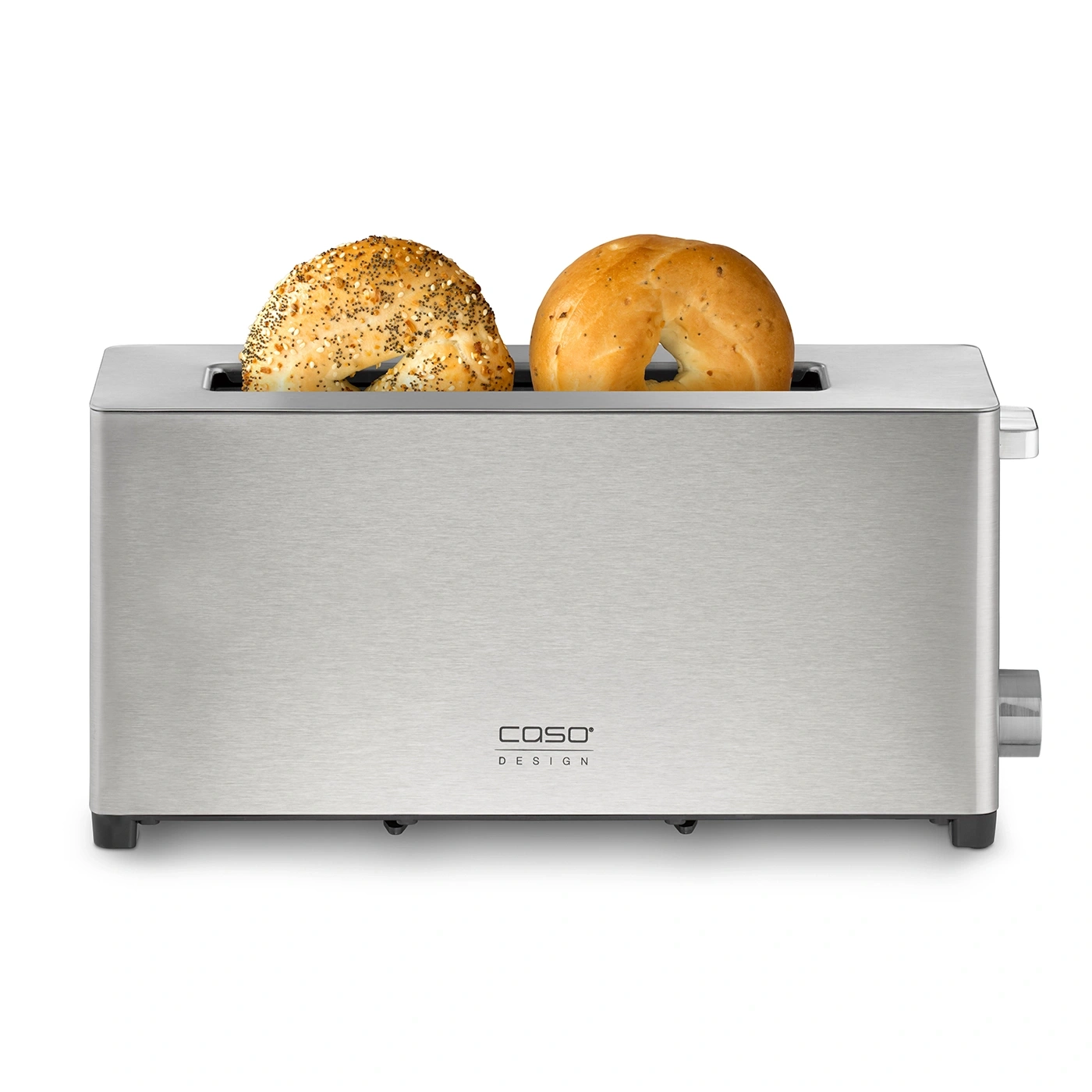 Toaster mit Bagels, Edelstahl, Caso Design, Frühstück, Küche, Brot