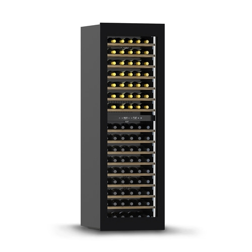 WineDeluxe WD 96 Design wine cooler, for up to 96 bottles, 2 temperature zones