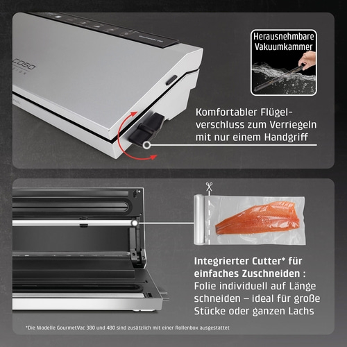 GourmetVAC 280 Vakuumiersystem