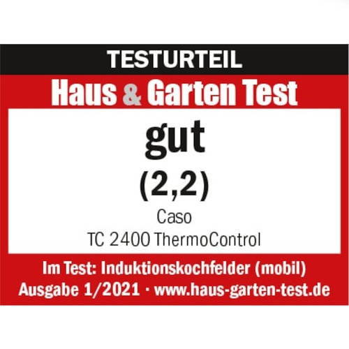 TC 2400 Thermo Control Single induction hob