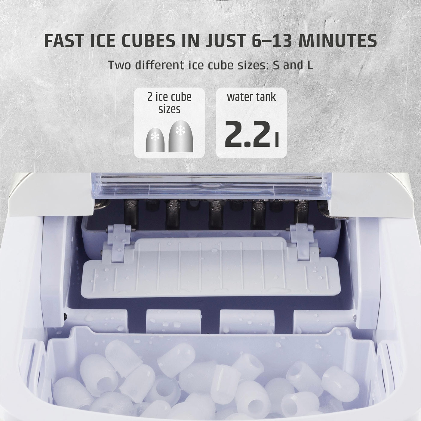 IceChef Pro Design ice cube machine