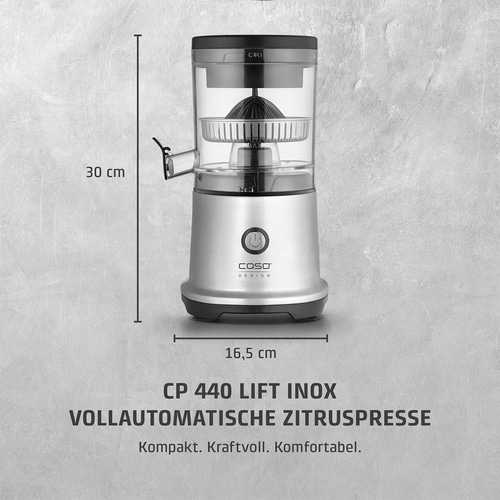 CP 440 Lift Inox Vollautomatische Zitruspresse