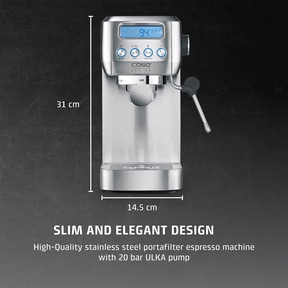 EspressoGourmet Crema Design espresso machine