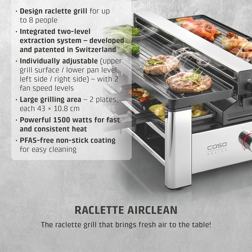 Raclette AirClean Raclette grill