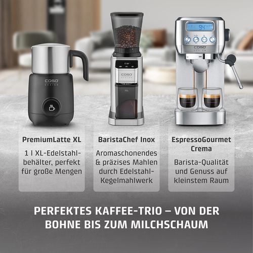 PremiumLatte XL Induction milk frother for milk and plant-based drinks
