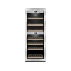 WineComfort 380 Smart Design wine cooler, for up to 38 bottles, 2 temperature zones