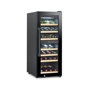 WineExclusive 38 Smart Design Weinkühlschrank, für bis zu 38 Flaschen, 2 Temperaturzonen