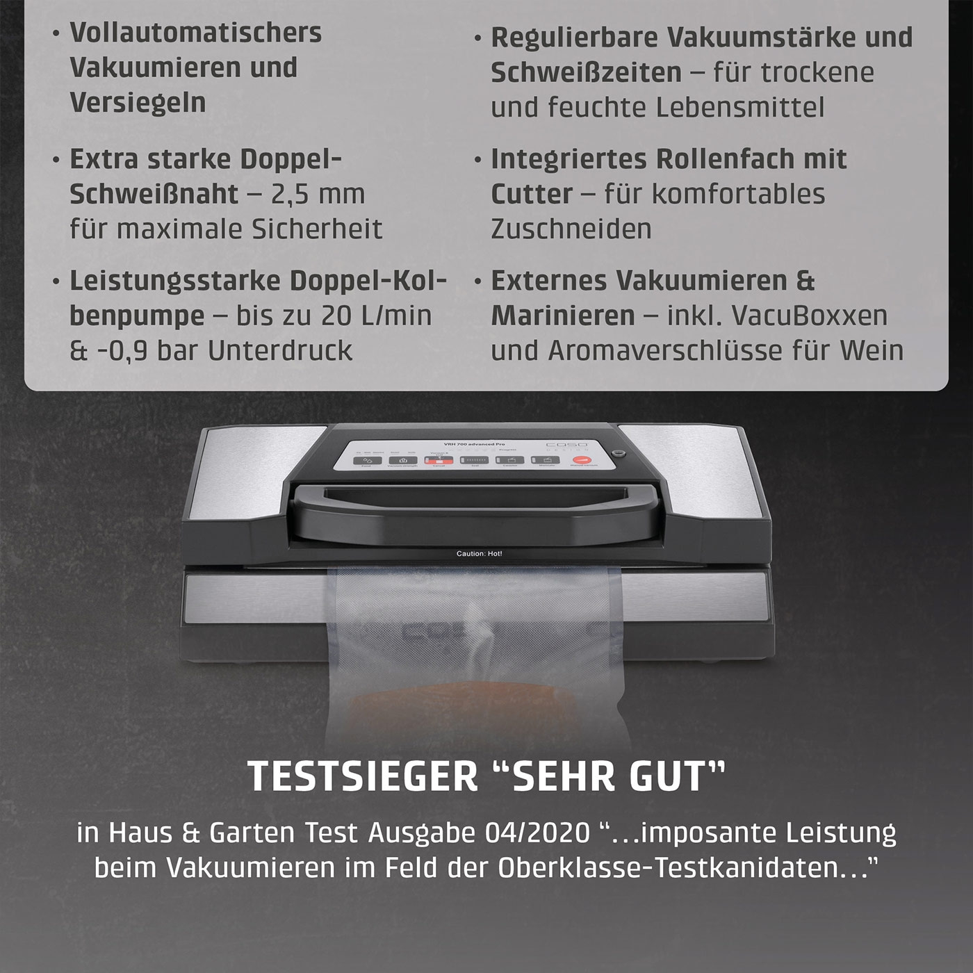 VRH 700 advanced Pro Vakuumierer