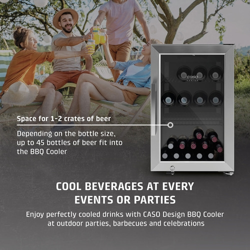 BBQ Deluxe-R Smart Barbecue cooler with door hinge right