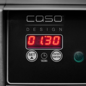 CASO Profi Gourmet Grill Double contact grill incl. digital timer