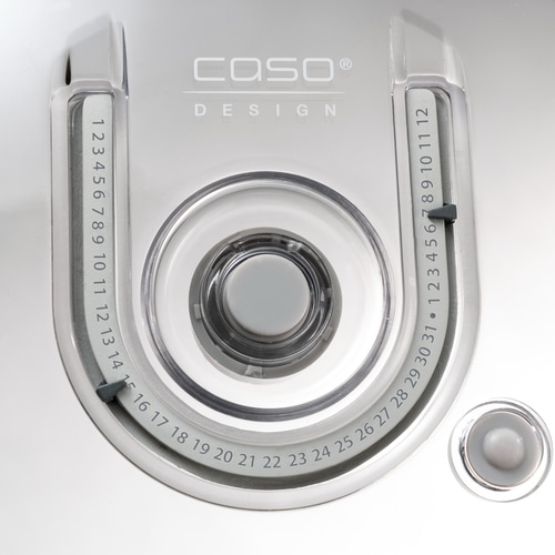 CASO VacuBoxx EM - 600 ml Design Vakuumbehälter aus Glas mit Tritan Deckel