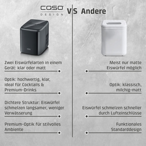 Clear Ice Advanced Eiswürfelbereiter