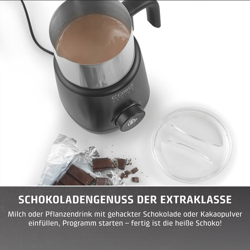 PremiumLatte XL Induktions- Milchaufschäumer für Kuhmilch- und Pflanzendrinks