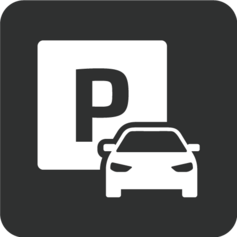 gute Verkehrsanbindung und freie Parkplätze