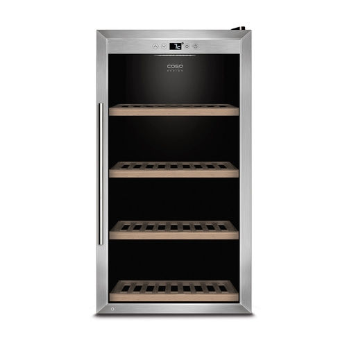 CASO WineSafe 75 Design wine cooler, for up to 75 bottles, 1 temperature zones, Energy efficiency class: G