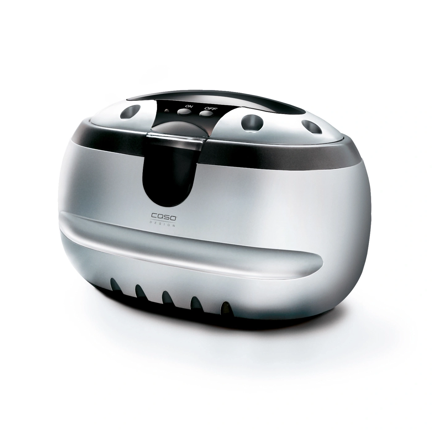 Silver Caso Design device with on and off switch, modern design
