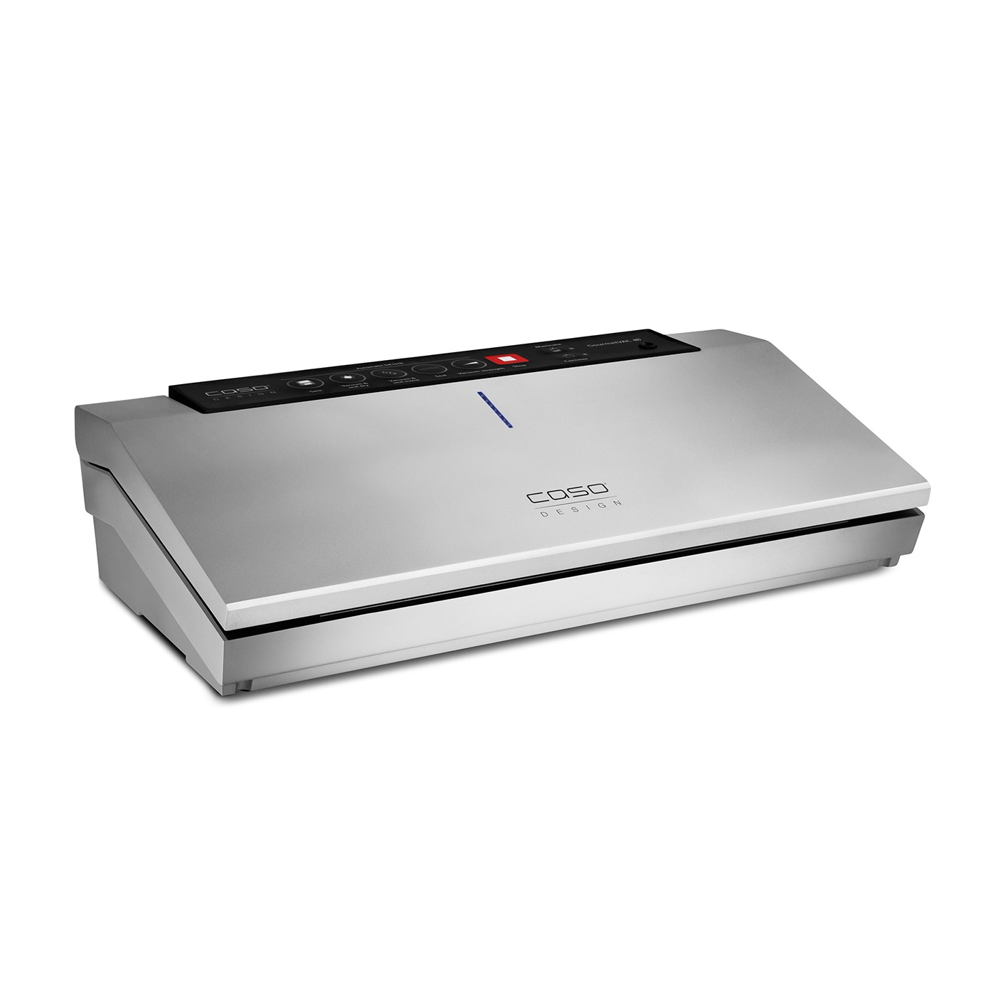 Caso Design Vakuumierer, silberfarben, elektronische Bedienung, modernes Design, Küche