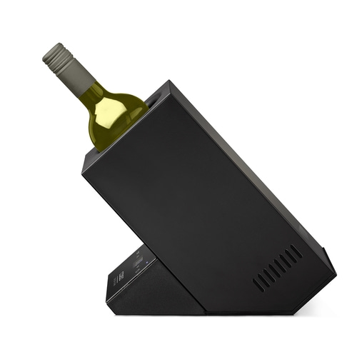 WineCase One Black Design Weinkühler für eine Flasche