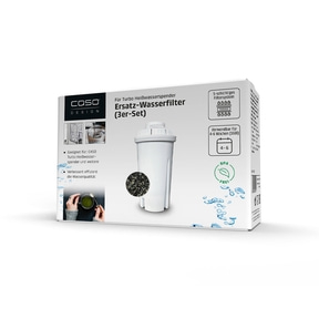 Ersatz-Wasserfilter (3er Set) für CASO Turbo-Heißwasserspender