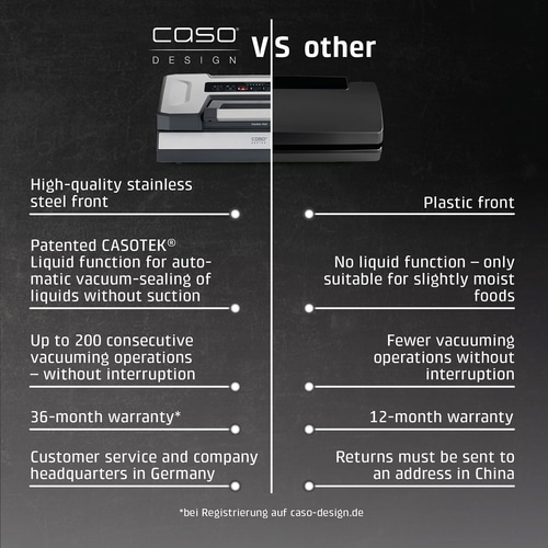 VRH 800 advanced Pro Vacuum sealer incl. wide range of accessories