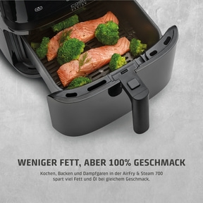 AirFry & Steam 700 3 cooking methods in one appliance - steam cooking, hot air frying or in combination