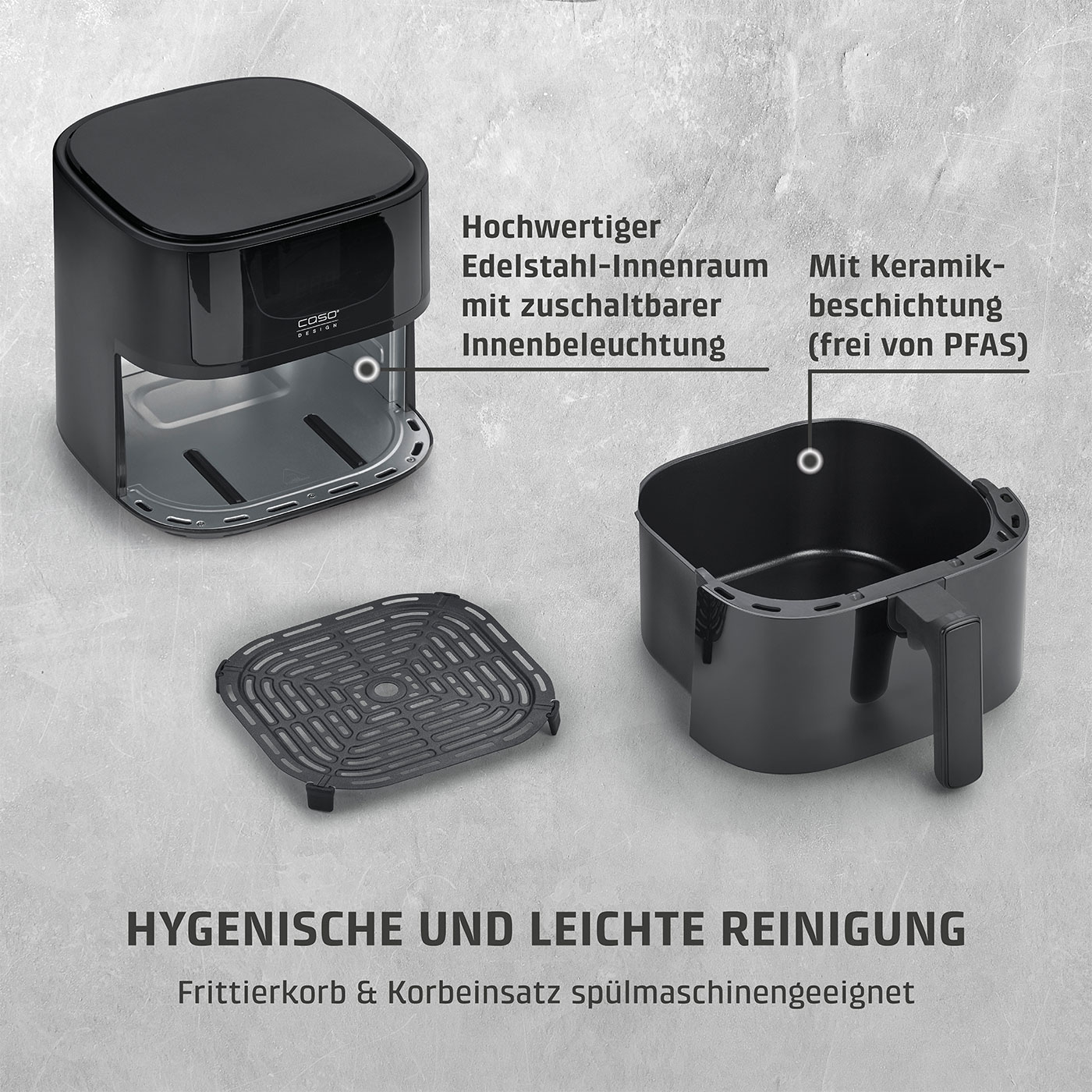 AirFry 6.0 Design Heißluftfritteuse