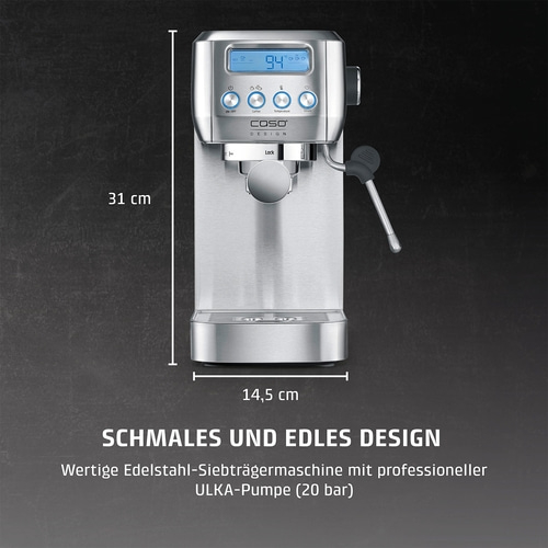 EspressoGourmet Crema Café Siebträgermaschine