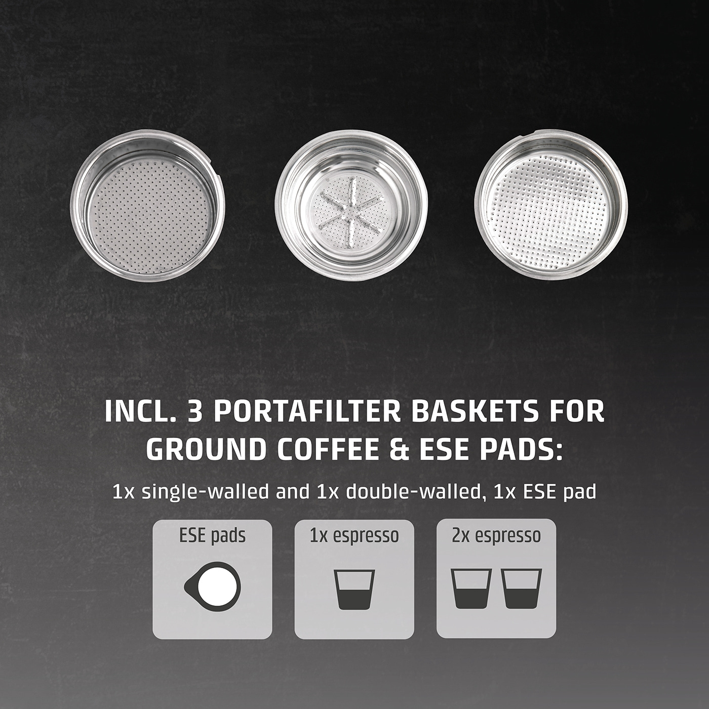 EspressoGourmet Design espresso machine