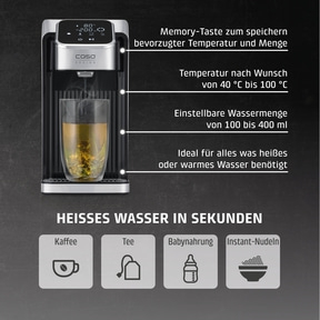 HW 770 Advanced Turbo-Heißwasserspender, Sieger Preis/Leistung
