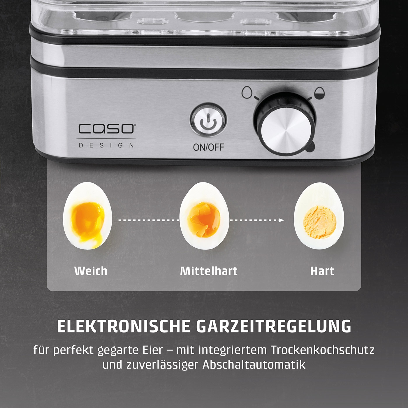 E9 Eierkocher für 8 Eier