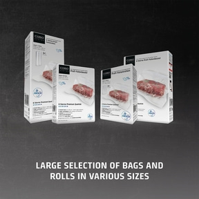 Vacuum rolls 20x600 cm, 2 pieces Foil rolls for your vacuum system