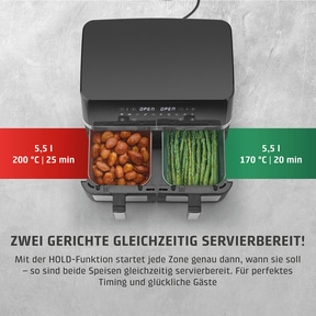 AirFry DuoChef Design Heissluftfritteuse