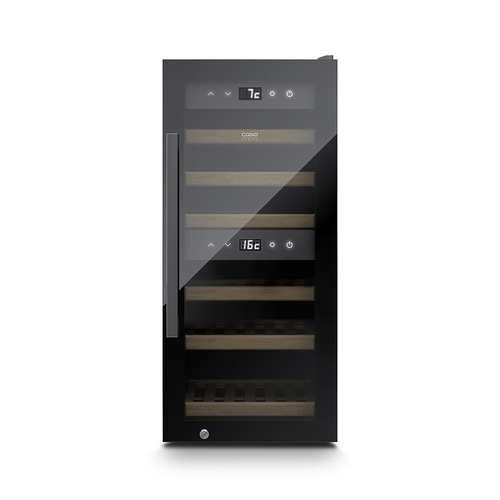 WineExclusive 24 Smart Design wine cooler, for up to 24 bottles, 2 temperature zones