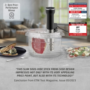 SV 400 Sous Vide cooker, winner price/performance